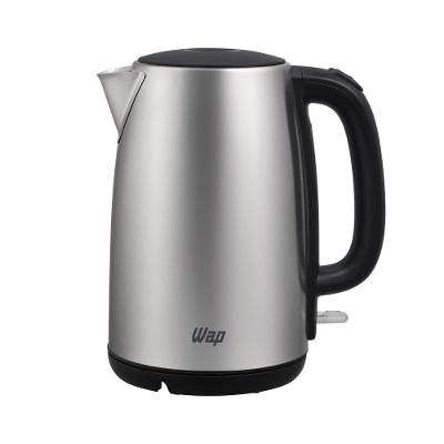 Chaleira Elétrica Wap 1200W WCE1 Portátil Aço Inox 1,7L Preto/Cinza 127V