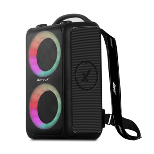 Caixa Amplificada Amvox 600W  ACA  600 BAG VOX BLACK