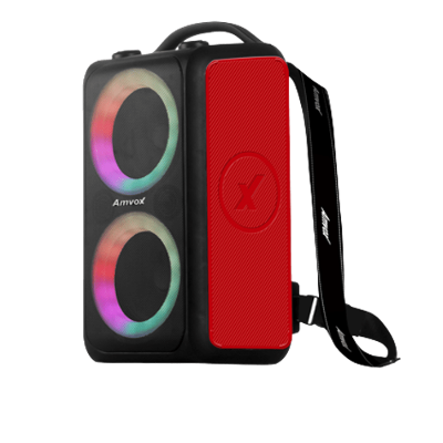 Caixa Amplificada Amvox 600W ACA  600 BAGVOX RED