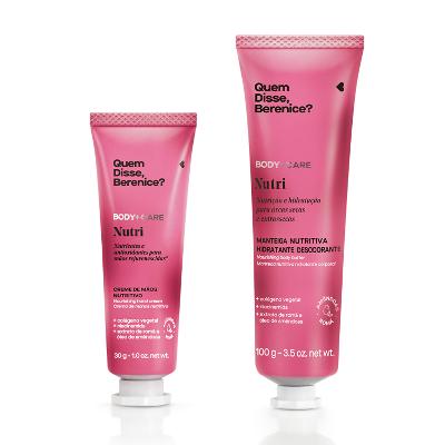 Quem disse, Berenice? Kit Nutri Manteiga Corporal 100g + Creme Mãos 30g