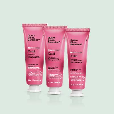 Quem disse, Berenice? Kit Nutri Creme para Mãos (3 unidades)
