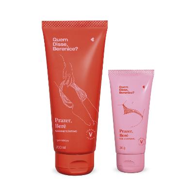 Quem disse, Berenice? Kit Prazer, Berê: Sabonete Líquido Íntimo 200ml + Gel Corporal 30g
