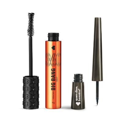 Quem disse, Berenice? Kit Make dos Olhos: Máscara de Cílios Big Bang 360 + Delineador Líquido