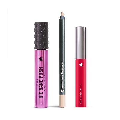 Quem disse, Berenice? Kit Make dos Sonhos: Máscara de Cílios Big Bang Push + Lápis Olhos Begete + Batom Supertint Vevetint