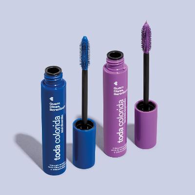 Quem disse, Berenice? Kit Toda Colorida: Máscara para Cílios e Sobrancelha Lavanda Expressão 10g + Máscara para Cílios e Sobrancelha Azul Diversão 10g