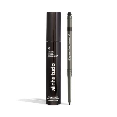Quem disse, Berenice? Kit Lápis Esfumador Pretô 1,2g + Máscara para Cílios e Sobrancelhas Incolor 12g