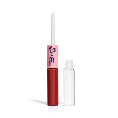 QDB 7Belo Batom Duo Gloss Vermelho Exclusivo 8ml
