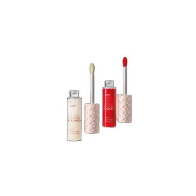 Quem disse, Berenice? Kit Gloss Volumão: Gloss Labial Volumão Incolor Nasci Assim + Gloss Labial Volumão Vermelho Bocão