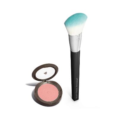 Kit Blush Compacto Rosita 2g + Pincel para Blush
