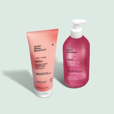 Quem disse, Berenice? Kit Ultra Hidratação: Loção Hidratante Desodorante Corporal Nutri 400ml + Loção Hidratante Desodorante Corporal Hidra 200ml