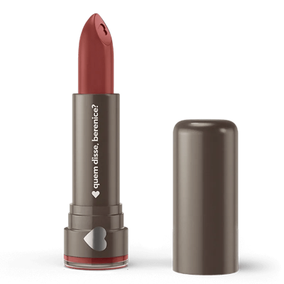 Quem disse, Berenice? Batom Mate Alta Pigmentação Vermelho Vermelhíssimo 3,8g - DSC