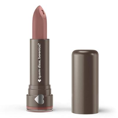Quem disse, Berenice? Batom Mate Alta Pigmentação Nude Nudita 3,8g