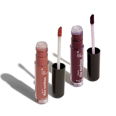 Combo Dos Sonhos: Batom Líquido Uvite 4ml + Gloss Labial Malvalex 4ml