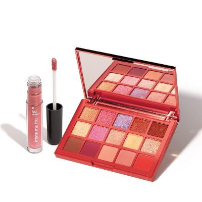 Kit Make Camaleoa: Paleta de Sombras 12g + Batom Líquido Rosetali 4ml