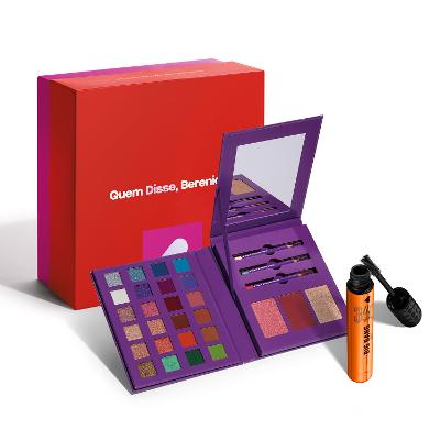 Combo Presente: Paleta de Maquiagem Celebra + Máscara de Cílios 10g + Caixa de Presente