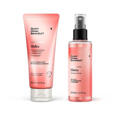 Kit Hidra Lichia: Loção Corporal 200ml + Splash Desodorante 200ml