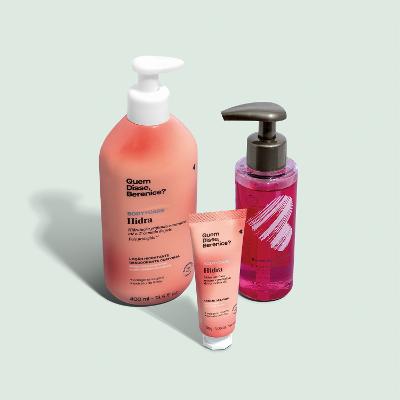 Quem disse, Berenice? Kit Cleasing Oil + Hidra Creme Hidratante Para as Mãos + Loção Hidratante Desodorante Corporal