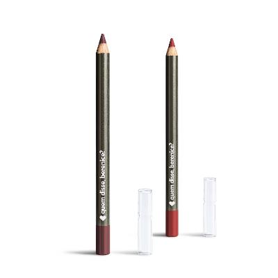 Quem disse, Berenice? Kit Lápis Contorno Labial: Marronis 1,1g + Vermetis 1,1g