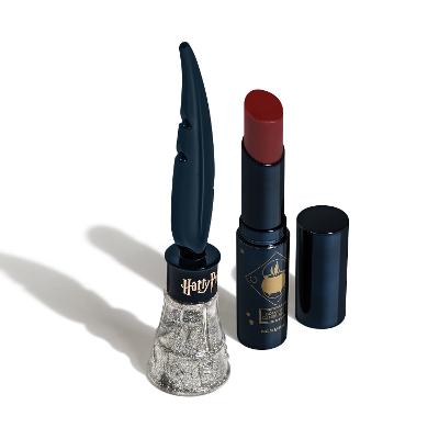 Combo Harry Potter Quem Disse, Berenice?: Balm Labial Vermelho 3,2g + Delineador Prata 7ml