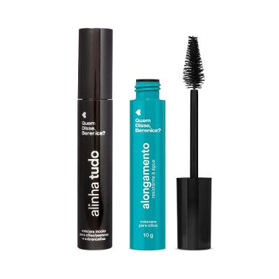 Combo Quem Disse, Berenice?: Máscara de Cílios Alongamento 10g + Máscara Para Cílios e Sobrancelhas Incolor 12g