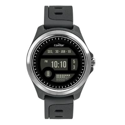 Relógio de Pulso Condor Masculino Digital Prata Calendário COKW05CAA/8C