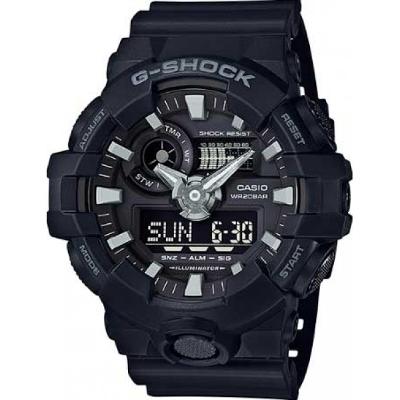 Relógio de Pulso Casio Masculino G-Shock Anadigi GA-700-1BDR