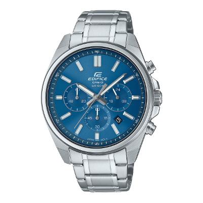 Relógio de Pulso Masculino Edifice Cronôgrafo Prata EFV-650D-2AVUDF