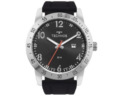 Relógio de Pulso Masculino Technos Analógico Silicone Militar 2115NAS/2P Calendário