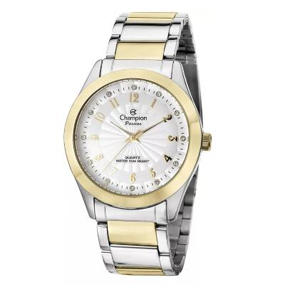 Relógio Feminino Champion Bicolor Analógico CN29409S Pulseira Berloques