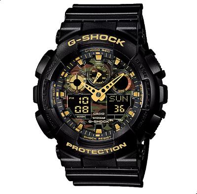 Relógio Masculino Casio G-Shock Camuflado GA-100CF-1A9DR