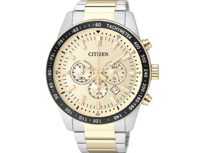 Relógio Masculino Citizen Bicolor Quartz Cronógrafo TZ30802E