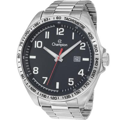 Relógio Champion Masculino Prata Aço CA31720T Garantia de Um Ano