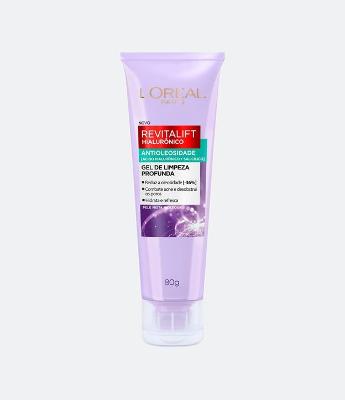 Gel de Limpeza Antioleosidade Revitalift Hiaurônico 80g  Loreal Paris