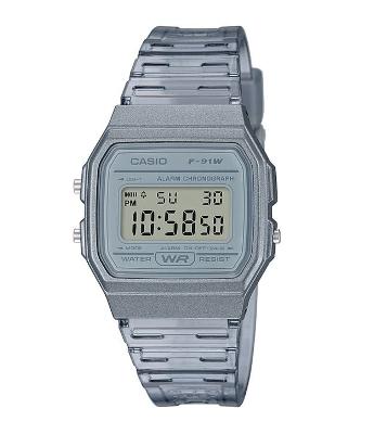 Relógio Casio Unissex Digital F-91WS-8DF