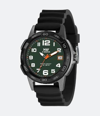 Relógio X Watch Analógico com Caixa em Poliuretano e Pulseira em Silicone XMPP1079 E2PX