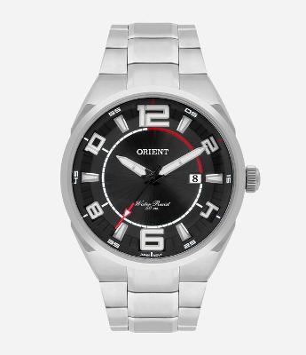 Relógio Masculino Orient Analógico com Caixa e Pulseira de Aço