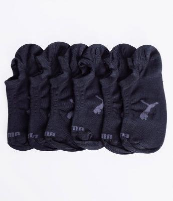 Kit 03 Pares de Meias Esportivas com Cano Invisível Puma