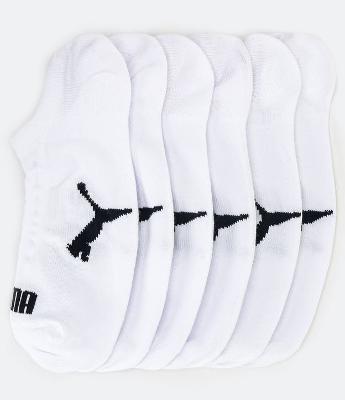 Kit 03 Pares de Meias Esportivas com Cano Invisível Puma
