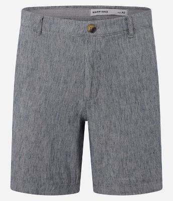 Bermuda Slim Texturizada em Linho com Algodão