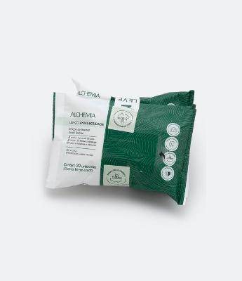 Lenço Umedecido Antioleosidade Pague 2 leve 3 Alchemia