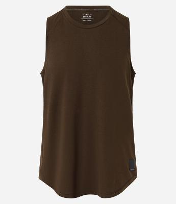 Regata Regular Esportiva com Etiqueta na Barra e Detalhe Contrastante