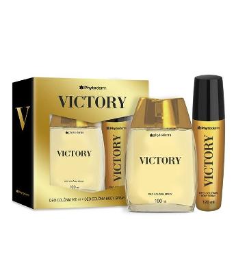Kit Phytoderm Victory Deo Colonia 100ml + Body Spray 120ml