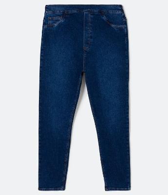 Calça Jegging Básica em Jeans Curve & Plus Size