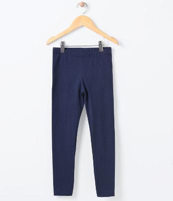 Calça Legging Infantil Cotton - Tam 5 a 14 anos