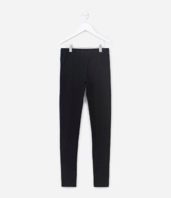 Calça Legging Infantil Cotton - Tam 5 a 14 anos