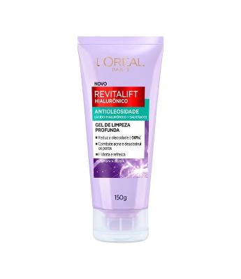 Gel de Limpeza Antioleosidade Revitalift Hialurônico 150g Loreal Paris
