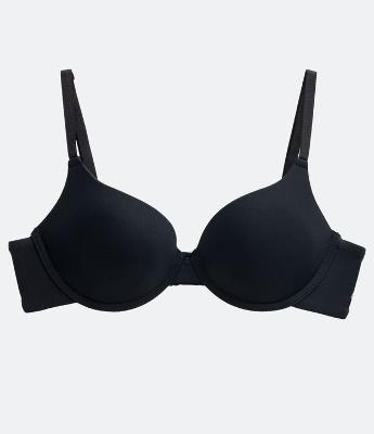 Sutiã Push Up em Microfibra com Enchimento Que Aumenta o Busto em Um Tamanho