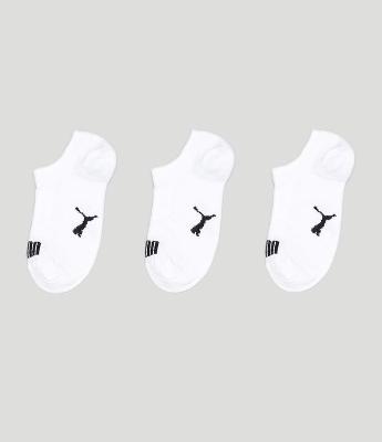 Kit 3 Pares de Meias Infantis Invisíveis Puma - Tam 25 ao 39