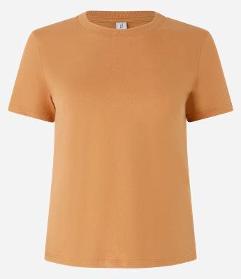 Camiseta Regular Básica em Algodão