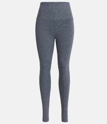 Calça Legging Esportiva em Microfibra com Cós Alto